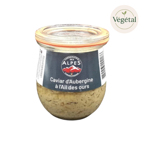 Caviar d'aubergine à l'Ail des Ours
