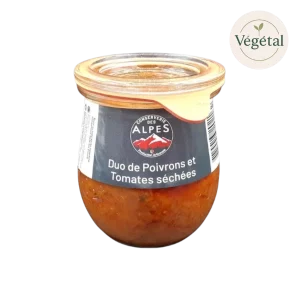 Tartinable duo de poivrons et tomates séchées
