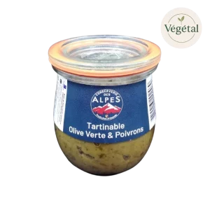 Tartinable olives vertes poivrons